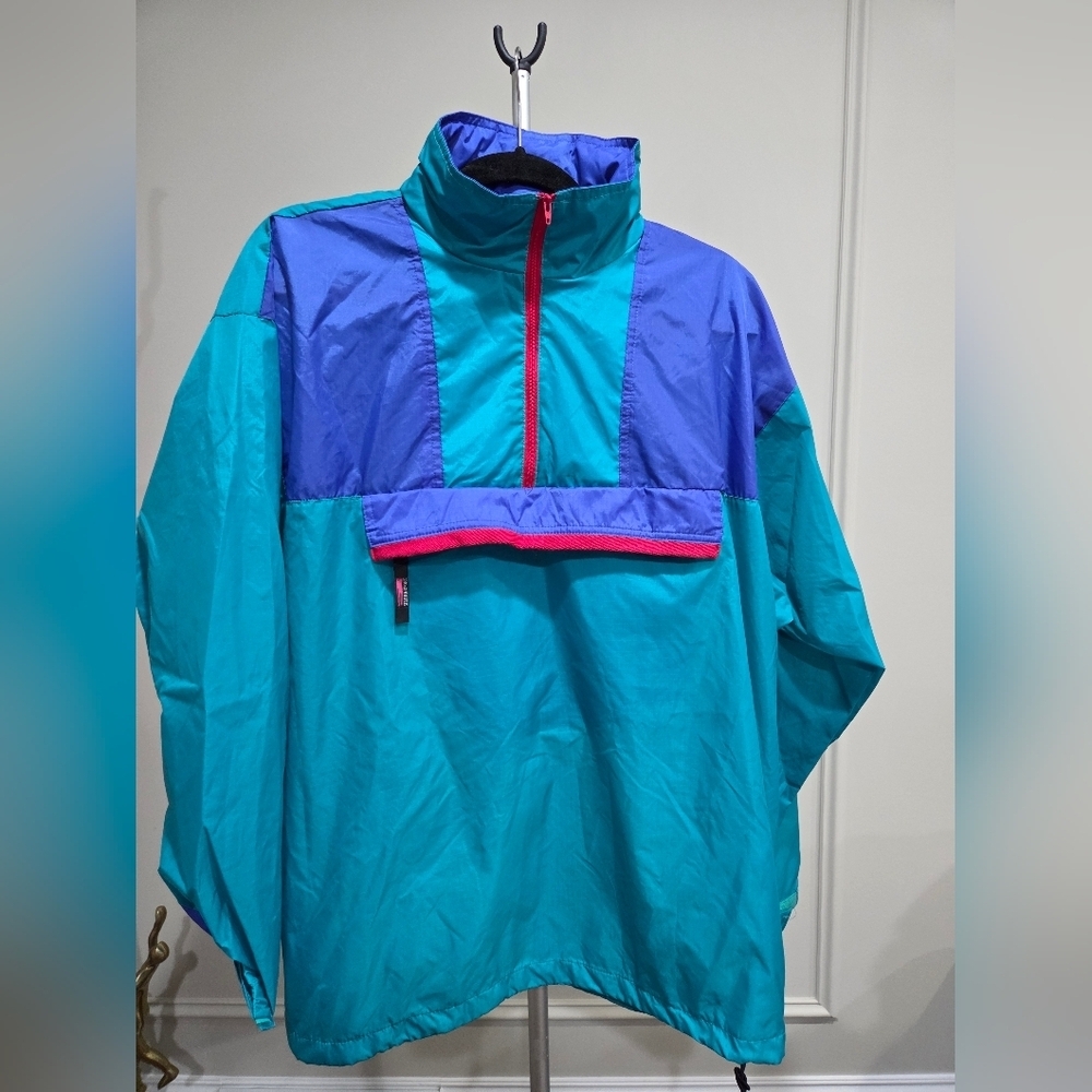 Vintage Sierra Sport Colorblock Windbreaker Jacket Sz.L Mens